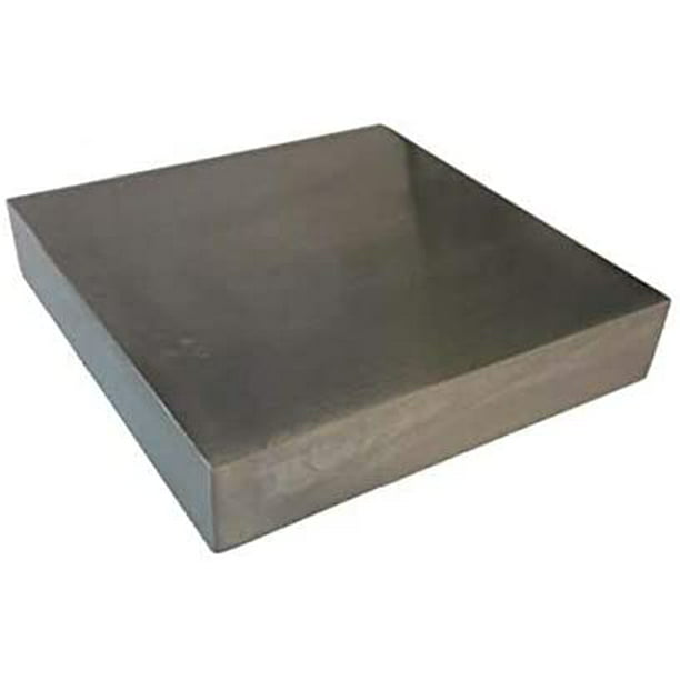 Solid Steel Metal Bench Block Wire Hardening and Wire Wrapping Tool 4 x 4 x 3/4 
